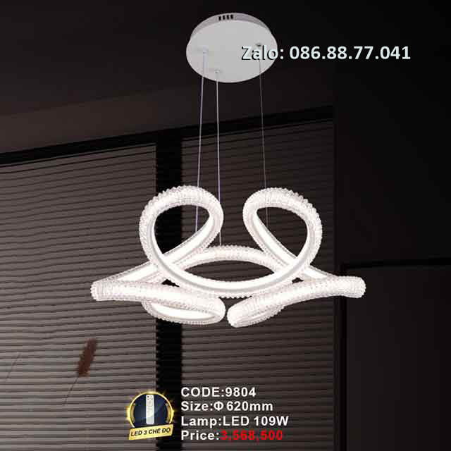 Đèn thả led hiện đại 9804