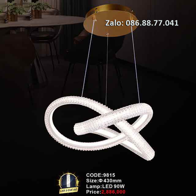 Đèn thả led hiện đại 9815