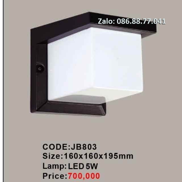 Đèn tường led ngoài trời JB805 2 den-tuong-led-ngoai-troi-jb803
