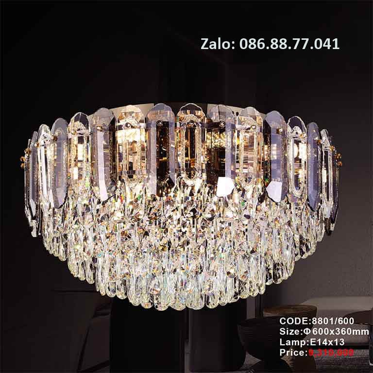 Đèn mâm pha lê 8801/600 1 den-mam-pha-le-8801-600
