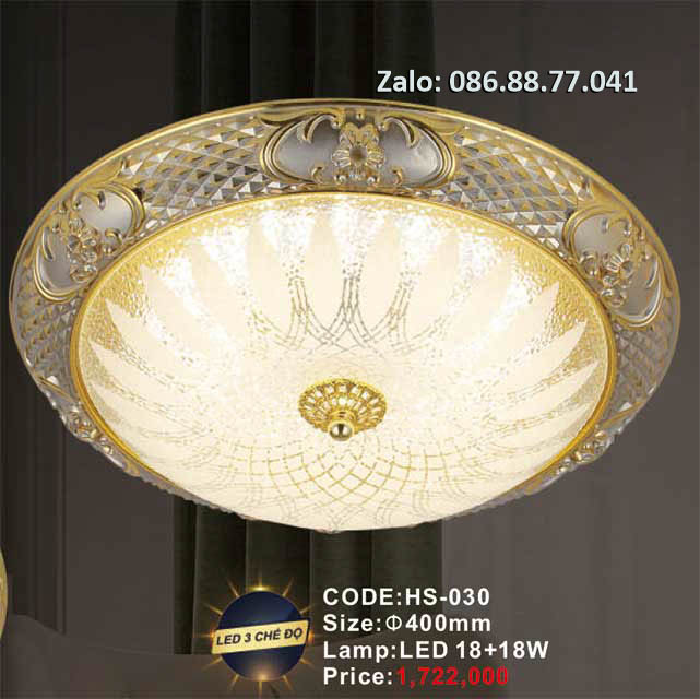Đèn áp trần cổ điển HS-030