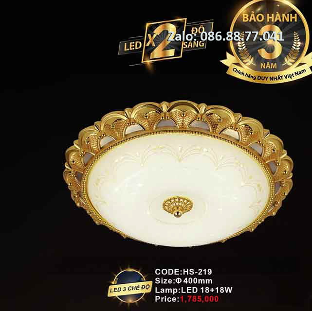 Đèn áp trần cổ điển HS-219