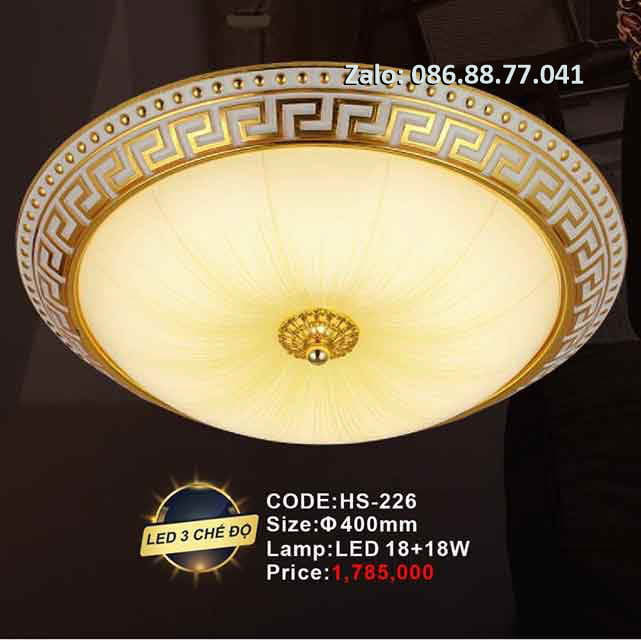 Đèn áp trần cổ điển HS-226