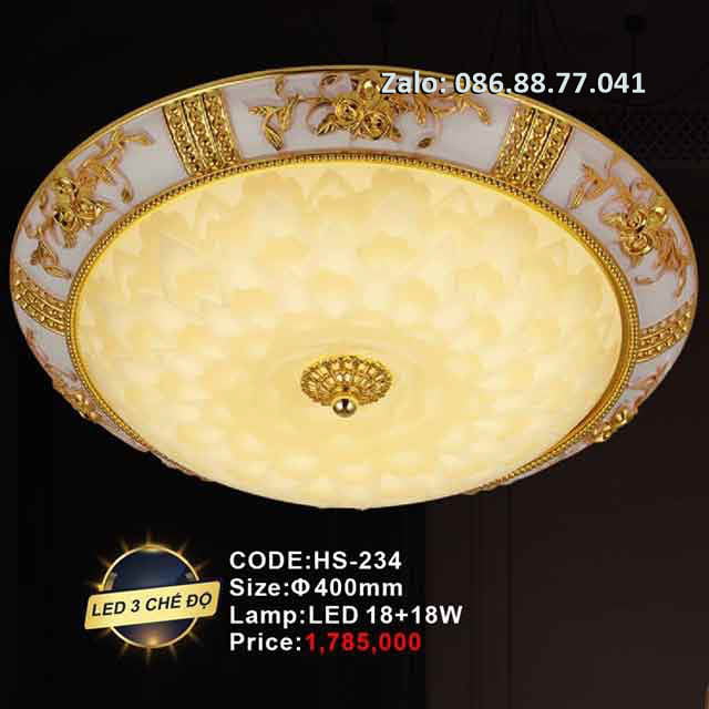 Đèn áp trần cổ điển HS-234