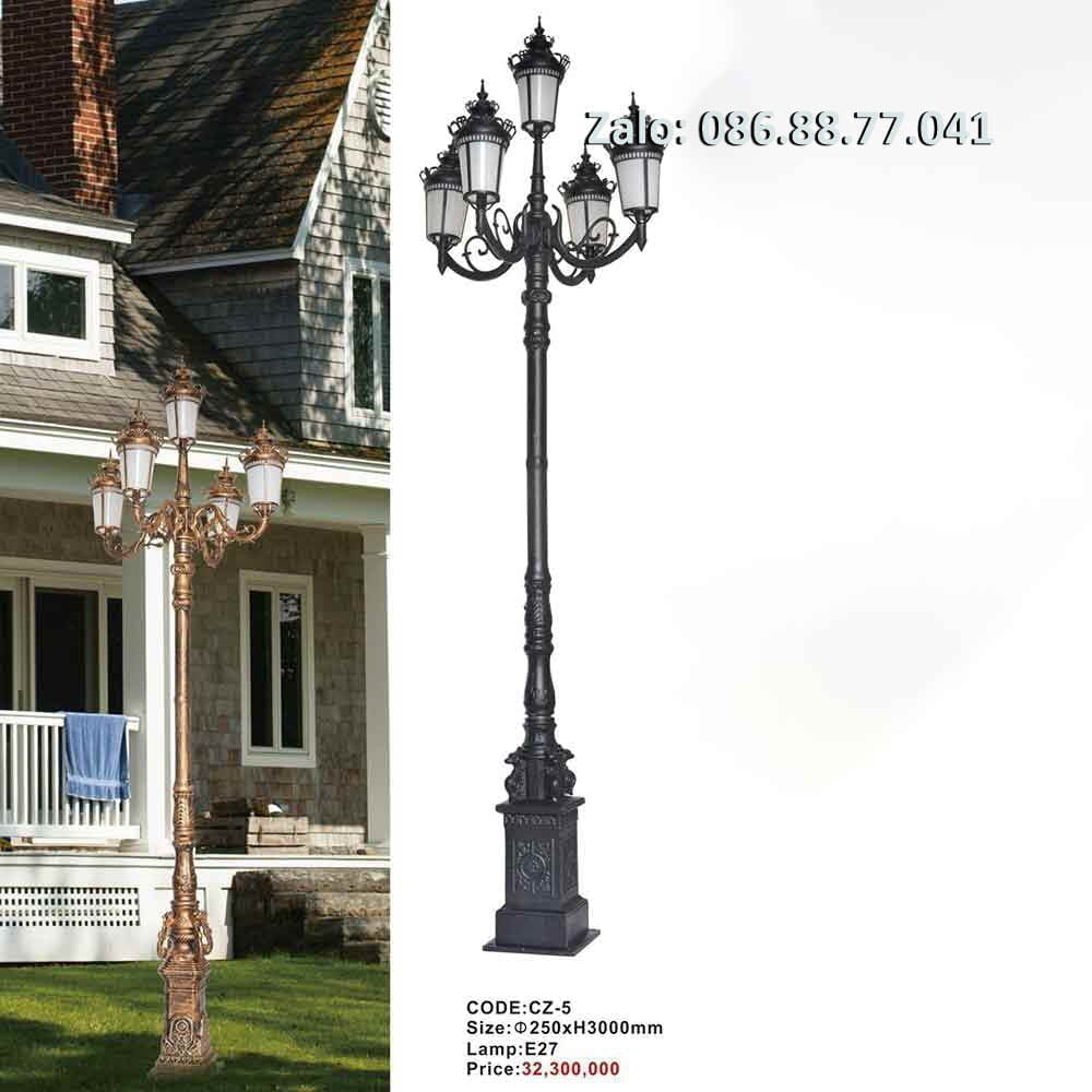 Đèn trụ sân vườn CZ-5