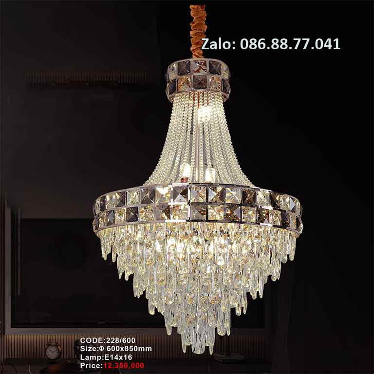 Đèn thả trần pha lê 228/600 1 den-tha-tran-pha-le-228-600