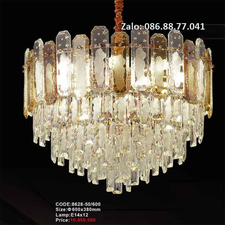Đèn thả trần pha lê 8628-50/400 2 den-tha-tran-pha-le-8628-50-600