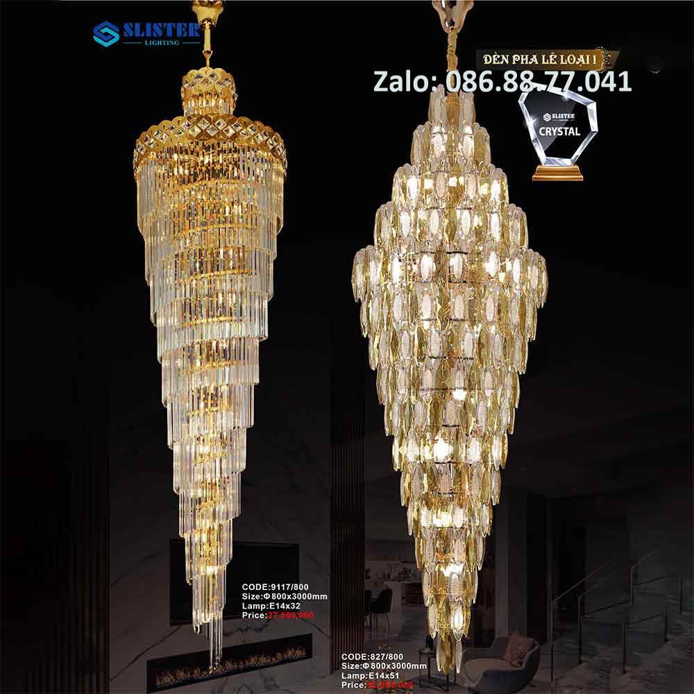 Đèn thông tầng pha lê 827/800 1 den-thong-tang-pha-le-9117-800