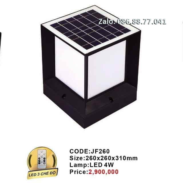 Đèn trụ cổng NLMT JF260