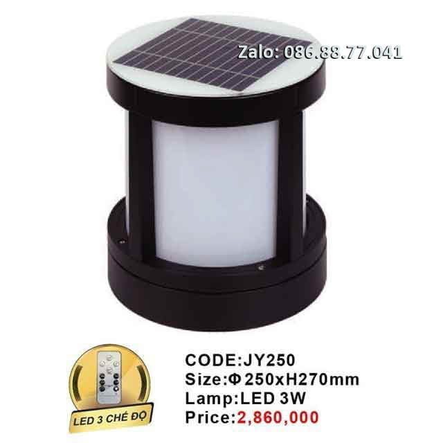 Đèn trụ cổng NLMT JY250