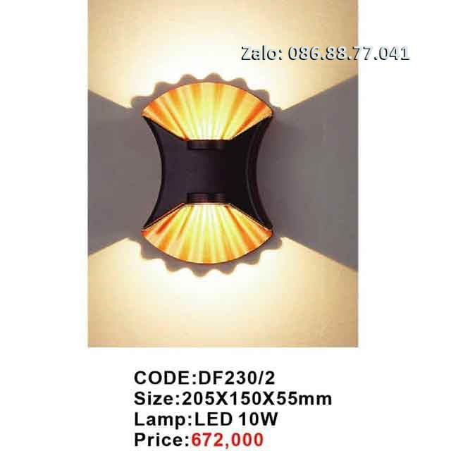 Đèn led hắt tường DF230/2