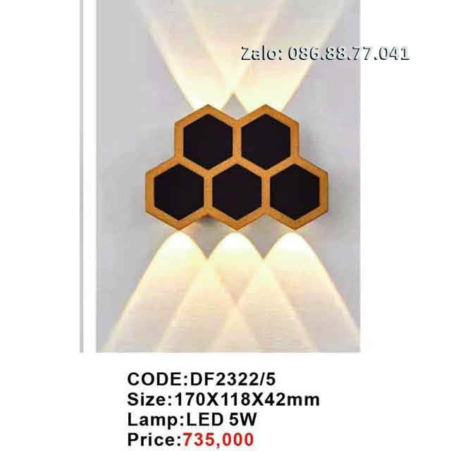 Đèn led hắt tường DF2322/5