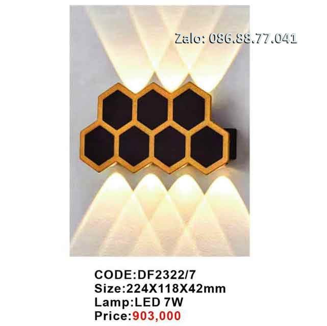 Đèn led hắt tường DF2322/7
