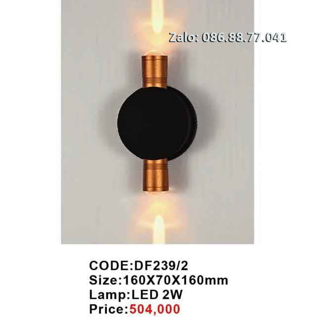Đèn led hắt tường DF239/2