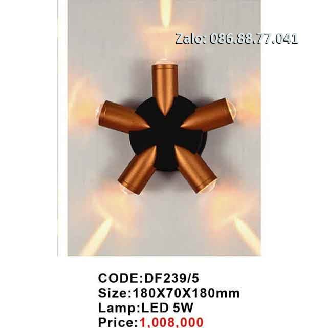 Đèn led hắt tường DF239/5