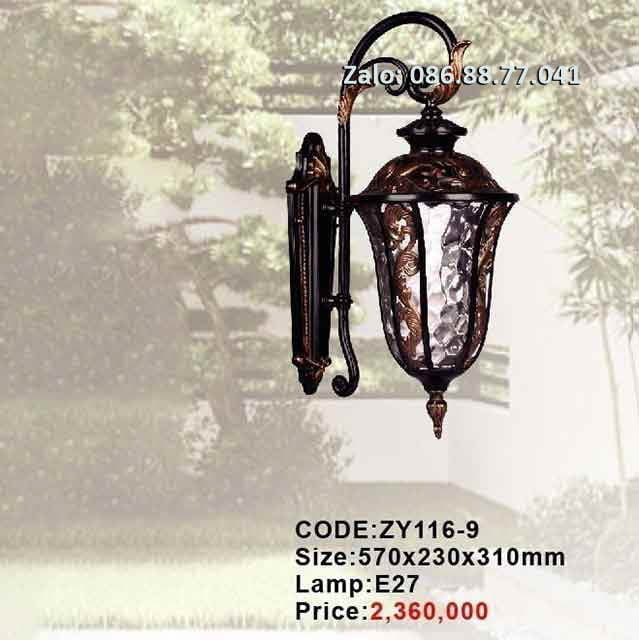 Đèn gắn tường cổ điển ZY116-9