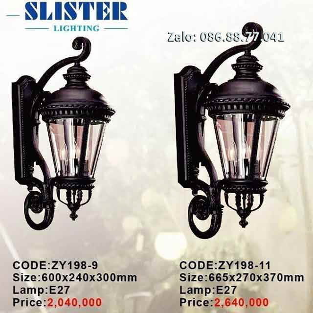 Đèn gắn tường cổ điển ZY198-9