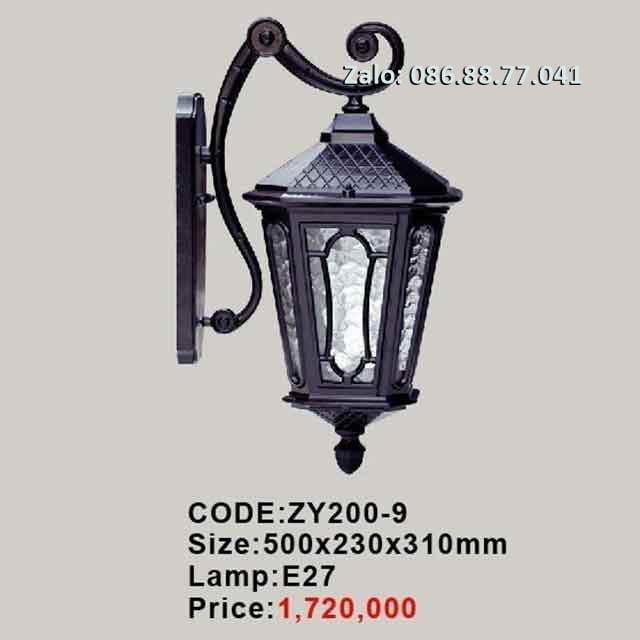 Đèn gắn tường cổ điển ZY200-9