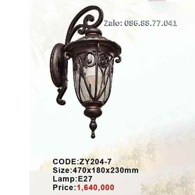 Đèn gắn tường cổ điển ZY204-7