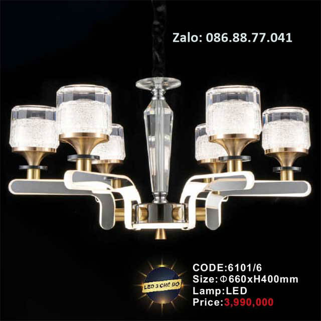 Đèn chùm Led 6101/6 1 den-chum-led-6101-6