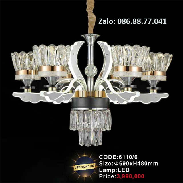 Đèn chùm Led 6110/6 1 den-chum-led-6110-6