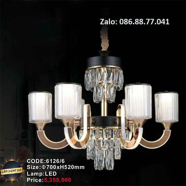 Đèn chùm Led 6126/6 1 den-chum-led-6126-6