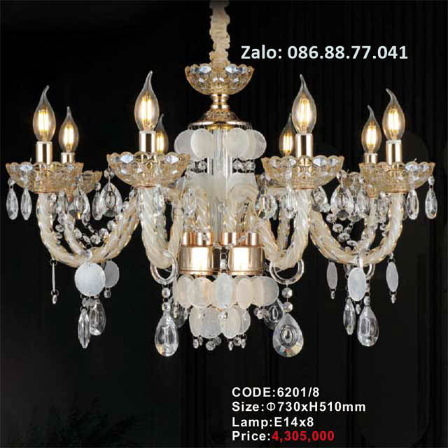 Đèn chùm nến 6201/8 1 den-chum-nen-6201-8