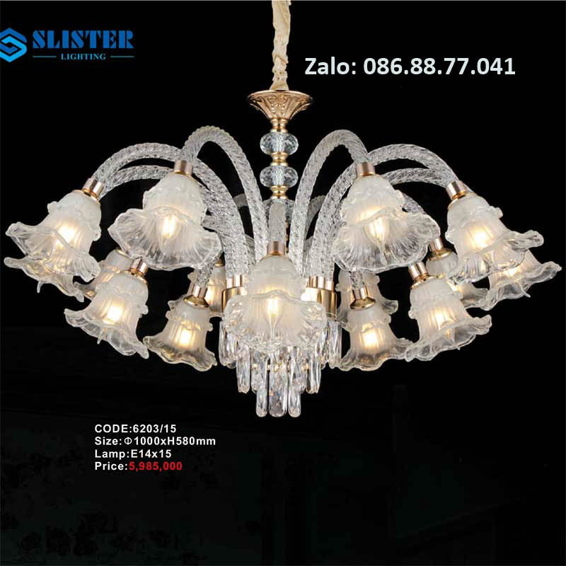 Đèn chùm nến 6203/15 1 den-chum-nen-6203-15
