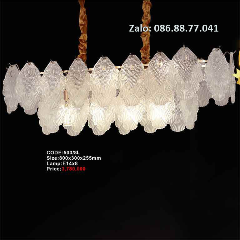 Đèn thả chùm 503/8S 2 den-tha-chum-503-8l