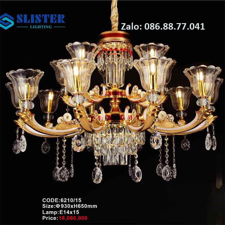 Đèn chùm nến 6210/15 1 den-chum-nen-6210-15