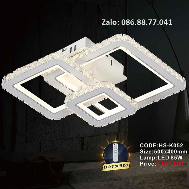 Đèn ốp trần hiện đại HS-K052