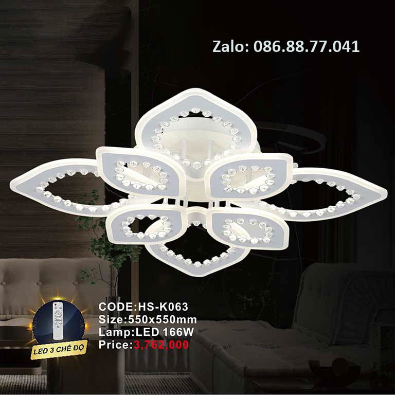 Đèn ốp trần hiện đại HS-K063