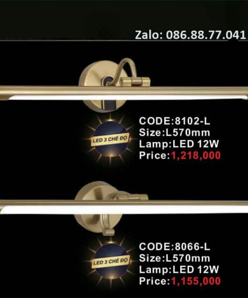  ĐÈN LED CHIẾU TRANH SANG TRỌNG