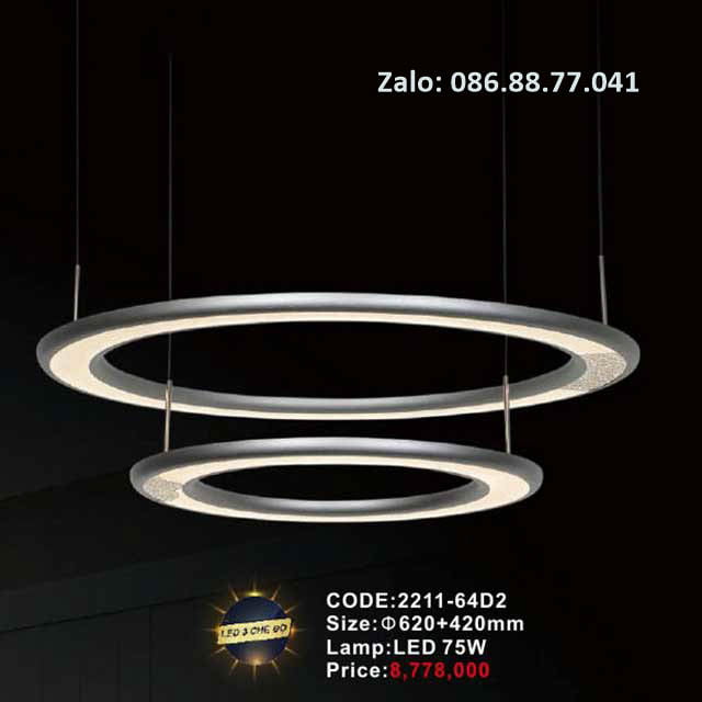 Đèn thả hiện đại 2211-64D2
