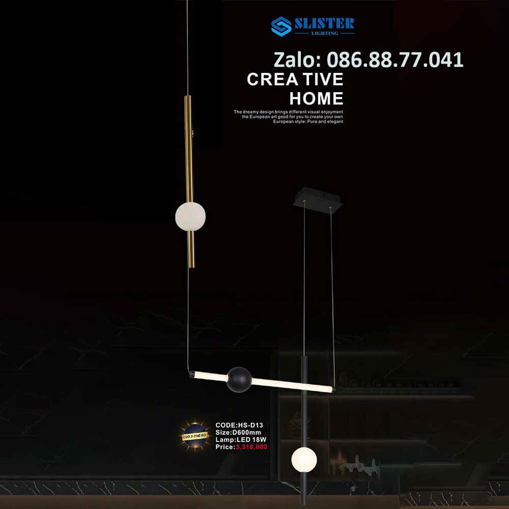 Đèn thả led hiện đại HS-D13