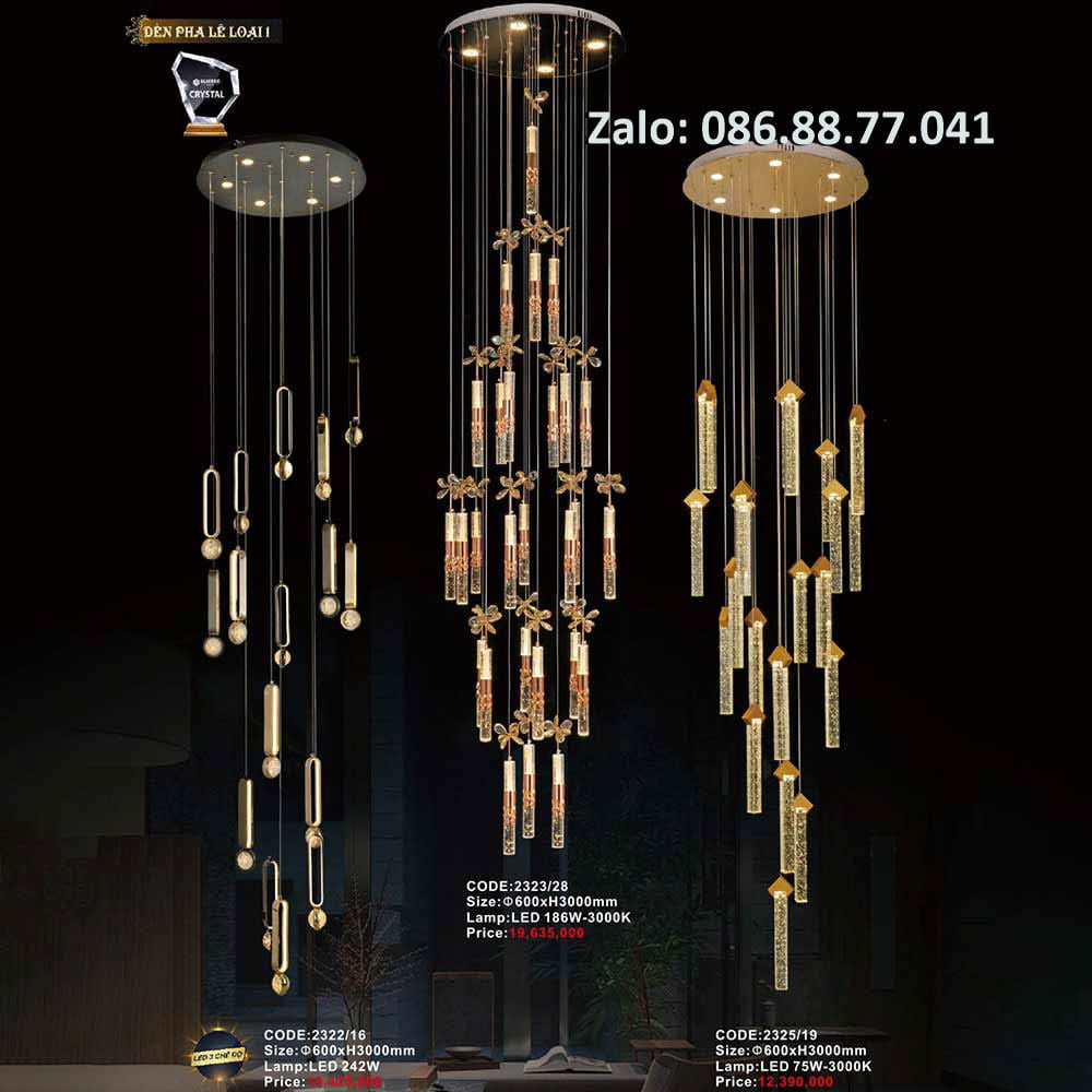 Đèn pha lê thông tầng 2322/16 1 den-pha-le-thong-tang-2322-16