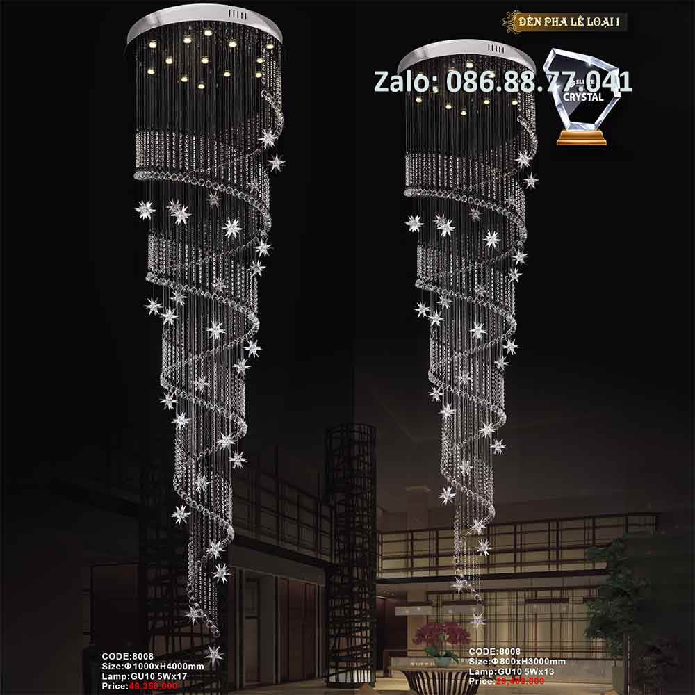 Đèn thông tầng pha lê 8008 1 den-thong-tang-pha-le-8008