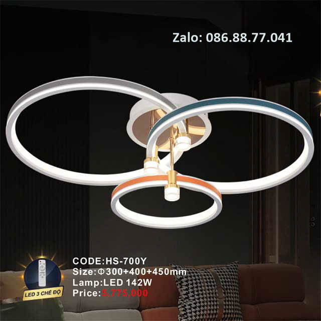 Đèn ốp trần phòng ngủ HS-700Y