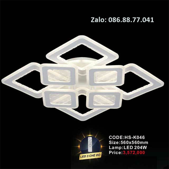 Đèn mâm led ốp trần HS-K046