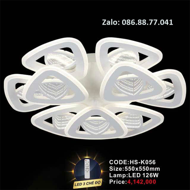 Đèn mâm led phòng khách HS-K056