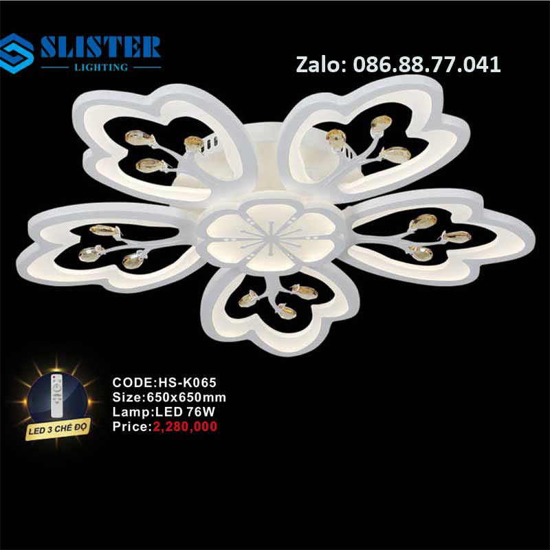 Đèn mâm led ốp trần HS-K065