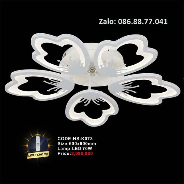 Đèn mâm led ốp trần HS-K073