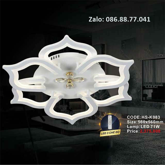 Đèn mâm led ốp trần HS-K083