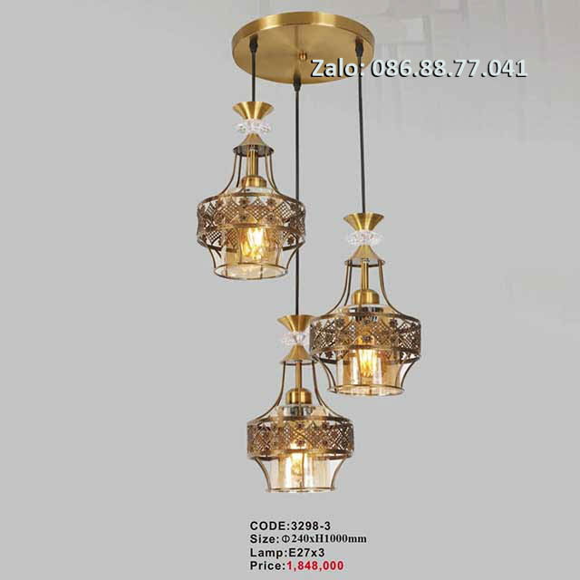 Đèn thả trần giá rẻ 3298-3