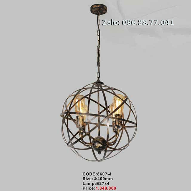 Đèn thả trần lồng sắt 8612-3 2 den-tha-tran-long-sat-8607-4