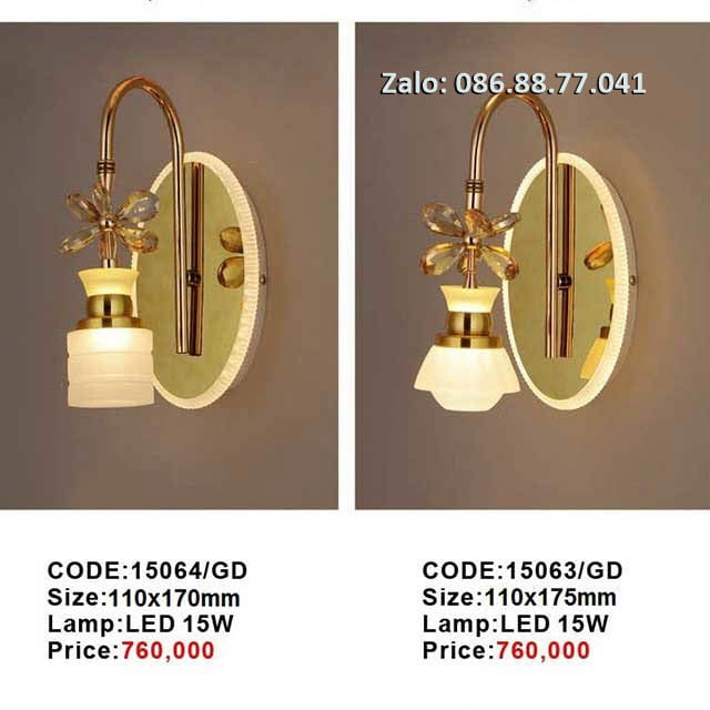Đèn led gắn tường 15066/BK+GD 2 den-led-gan-tuong-15064-gd