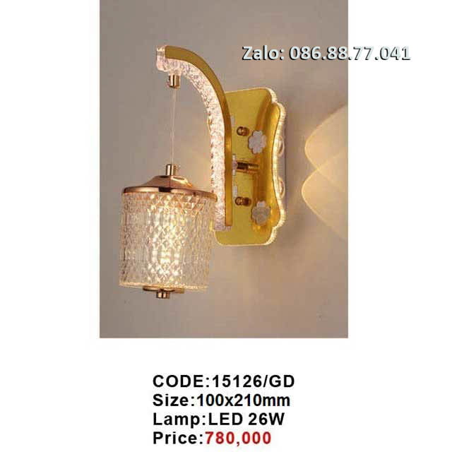 Đèn led gắn tường 15126/GD 1 den-led-gan-tuong-15126-gd