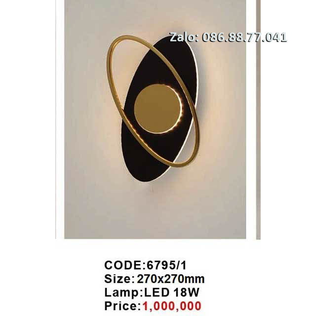 Đèn led gắn tường 6795/1