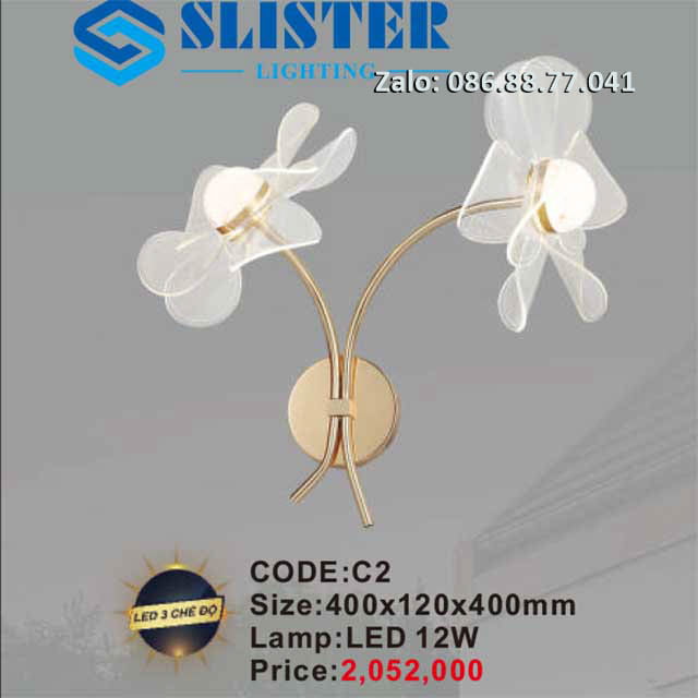 Đèn tường led C2
