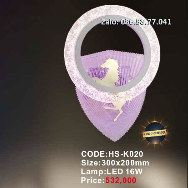 Đèn tường led HS-K020